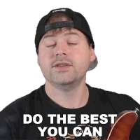 Do The Best You Can Jared Dines Sticker
