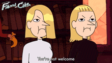 You'Re Not Welcome Lemoncarbs GIF - You'Re Not Welcome Lemoncarbs Adventure Time Fionna And Cake GIFs