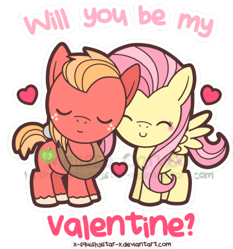 Will You Be My Valentine Mlp Sticker - Will You Be My Valentine Mlp My Little Pony Stickers