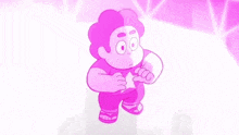 Pink Steven Steven Universe GIF
