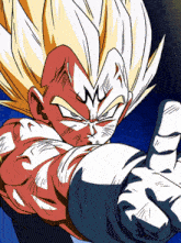 a drawing of a cartoon character with the letter m on his forehead