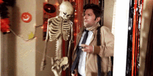 Parks And Recreation Ben Wyatt GIF - Parks And Recreation Ben Wyatt Halloween GIFs