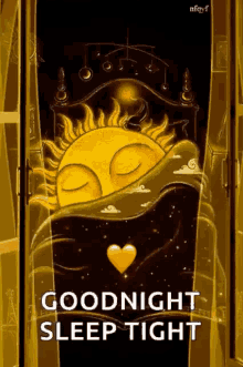 goodnight sparkles sun sleep tight