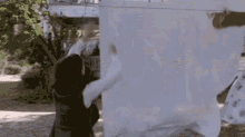 Dafuq Did I Just Witness? GIF - The Conjuring Sheets Windy GIFs