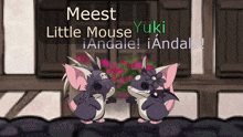 a screenshot of a game that says meest little mouse