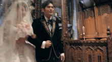 周杰倫與昆凌教堂婚禮畫面 Jay Chou & Hannah Quinlivan'S Wedding GIF - 我願意ido GIFs