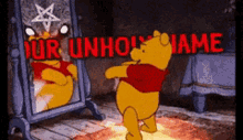 Winnie The Pooh Worship Satan GIF - Winnie The Pooh Worship Satan GIFs