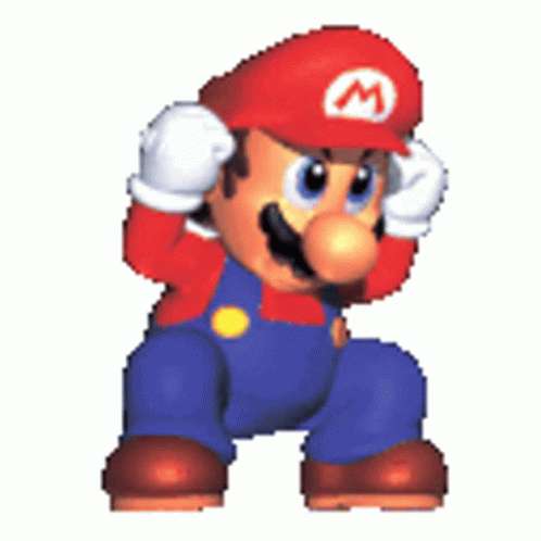 Mario Backwards Long Jump Sticker Mario Backwards Long Jump BLJ Discover And Share GIFs