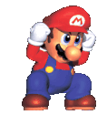 Mario Backwards Long Jump Sticker - Mario Backwards Long Jump Blj Stickers