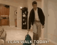 Me Today I Can Walk Today GIF - Me Today I Can Walk Today GIFs