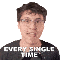 Every Single Time Hunter Engel Sticker - Every Single Time Hunter Engel Agufish Stickers