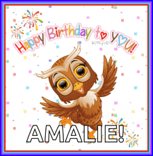 Happy Birthday Owl GIF - Happy Birthday Owl Dancing GIFs