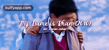a poster for the movie my name is khan