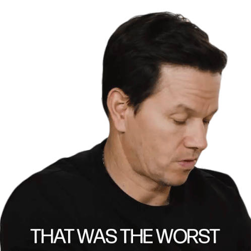 That Was The Worst Mark Wahlberg Sticker - That Was The Worst Mark Wahlberg Harpers Bazaar Stickers