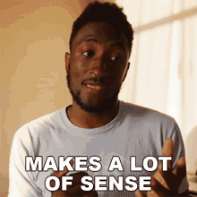 Makes A Lot Of Sense Marques Brownlee GIF - Makes A Lot Of Sense Marques Brownlee It Makes Sense GIFs