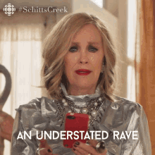 An Understated Rave Catherine Ohara GIF - An Understated Rave Catherine Ohara Moira GIFs