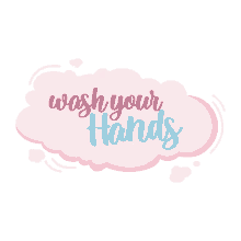 wash your hands soap cute hak hak design