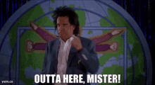 Outta Here Mister GIF - Outta Here Mister Get Out Of Here GIFs