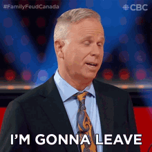 Im Gonna Leave Gerry Dee GIF - Im Gonna Leave Gerry Dee Family Feud Canada GIFs