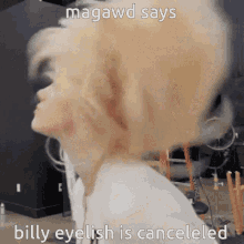 Billie Billie Eilish GIF - Billie Billie Eilish Magawd GIFs
