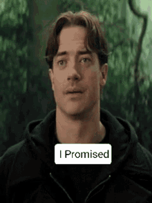 Brendan Fraser Promise GIF - Brendan Fraser Promise I Promised GIFs