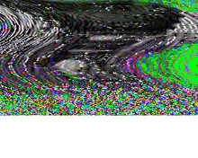 a computer generated image of a snake swimming in a body of water .