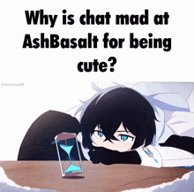 why is chat mad at ashbasalt for being cute ?