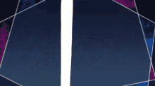 a blue and purple background with a pink light coming out of the corner
