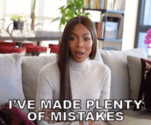 Im A Humna Being Ive Made Plenty Of Mistakes GIF - Im A Humna Being Ive Made Plenty Of Mistakes Naomi Campbell GIFs