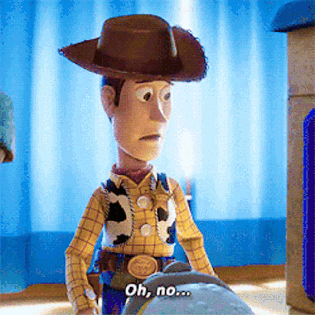 Toy Story Woody GIF - Toy Story Woody Oh No GIFs