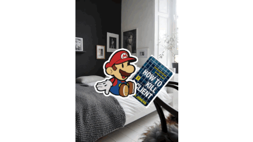 Mario Wanting To Kill Sticker - Mario Wanting To Kill Stickers