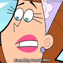 Everything I Touch Dies Fairly Odd Parents GIF - Everything I Touch Dies Fairly Odd Parents Garden GIFs