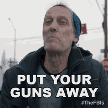 Put Your Guns Away Brian Markham GIF - Put Your Guns Away Brian Markham Fbi GIFs