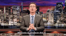 Welcome To Whatever This Is GIF - Welcome Greetings Whatever GIFs