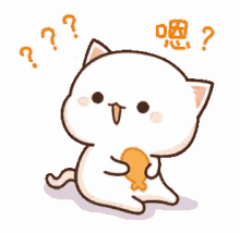 love mochi food cat