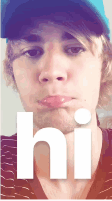 Justin Bieber Hi GIF - Justin Bieber Hi Love GIFs
