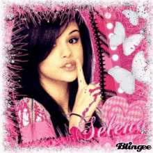 Shh Selena GIF - Shh Selena Glitter GIFs