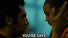 Youre Safe Forehead Kiss GIF - Youre Safe Forehead Kiss Dont Worry GIFs