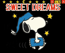 Sweet Dreams Snoopy GIF - Sweet Dreams Snoopy GIFs