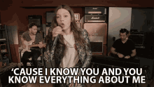 Cause I Know You And You Know Everything About Me Courtney Hadwin GIF - Cause I Know You And You Know Everything About Me Courtney Hadwin Sucker GIFs