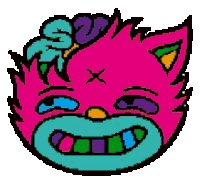 Colorcat Artcat Sticker - Colorcat Artcat Colorfulcat Stickers