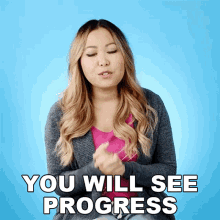 You Will See Progress Ellen Chang GIF - You Will See Progress Ellen Chang For3v3rfaithful GIFs