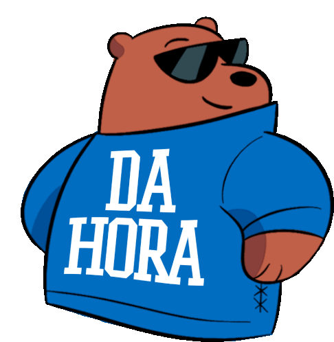 Cartoon Network Brasil Ursos Sem Curso Sticker - Cartoon Network Brasil Ursos Sem Curso We Bare Bears Stickers