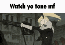 Watch Yo Tone Honju GIF - Watch Yo Tone Honju Kaiju No8 GIFs