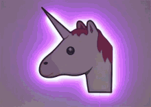 Unicorn Blinks GIF - Unicorn Blinks Neon GIFs