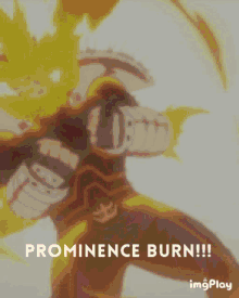 My Hero Academia Prominence Burn GIF - My Hero Academia Prominence Burn Endeavor GIFs