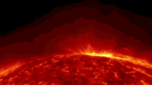 Erupción Solar... En El Sol GIF