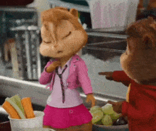 The Squeakquel Alvin And Brittany GIF - The Squeakquel Alvin And Brittany GIFs