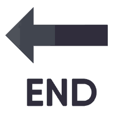 end symbols joypixels end arrow the end