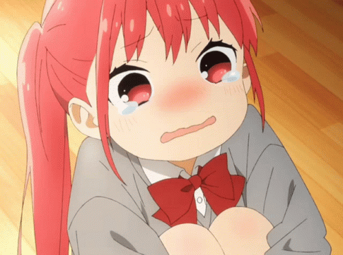 depressed anime girl chibi